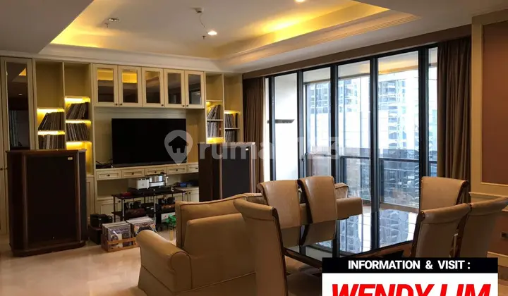 APARTEMEN DISTRICT 8 - SCBD, SENOPATI, FULLY FURNISHED, 4BR