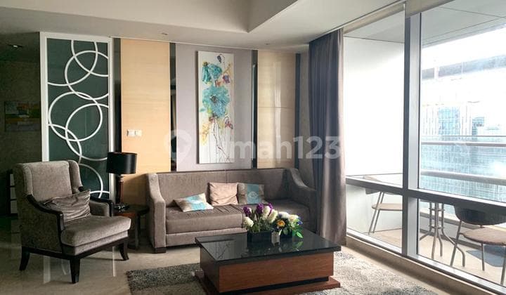 Disewakan Apartemen Ascot 3+1 BR Furnished Mewah dan Murah , Kuningan, Jakarta Selatan