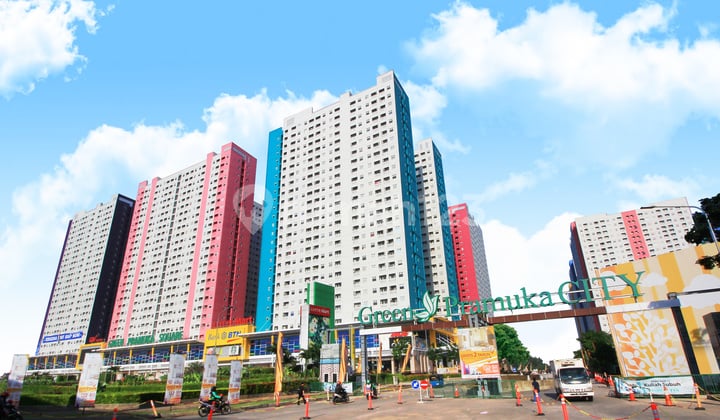 Apartemen 2 BR Tower Penelope langsung ke Mall Green Pramuka City