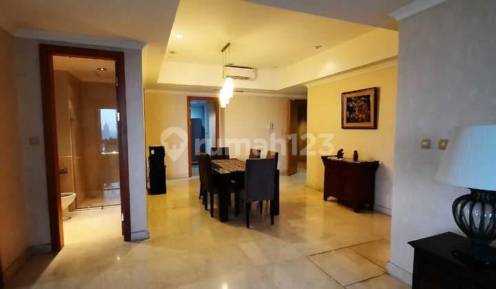 Apartment Sudirman Mansion South Jakarta 3+1BR 17th Floor Semi-Furnished (Ed)