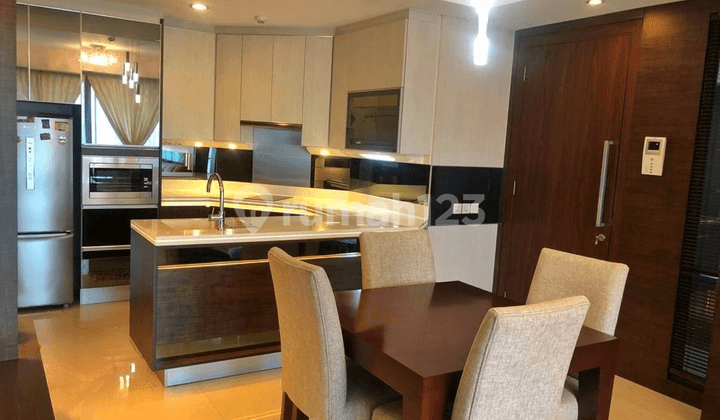 a luxurious and spacious fully furnished apartment in St. Moritz New Royal Tower, Puri Indah, West Jakarta