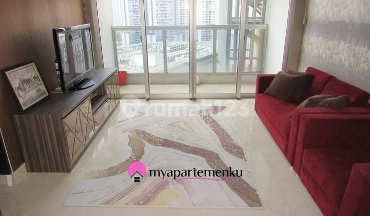 Sewa Apartemen Type 2 Kamar Furnish The Elements, Jakarta Selatan