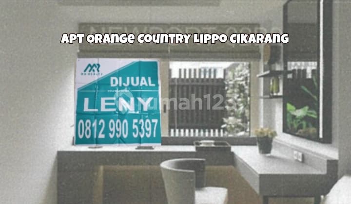 APARTMENT ORANGE COUNTRY LIPPO CIKARANG 2 BR FULL FURNISHED