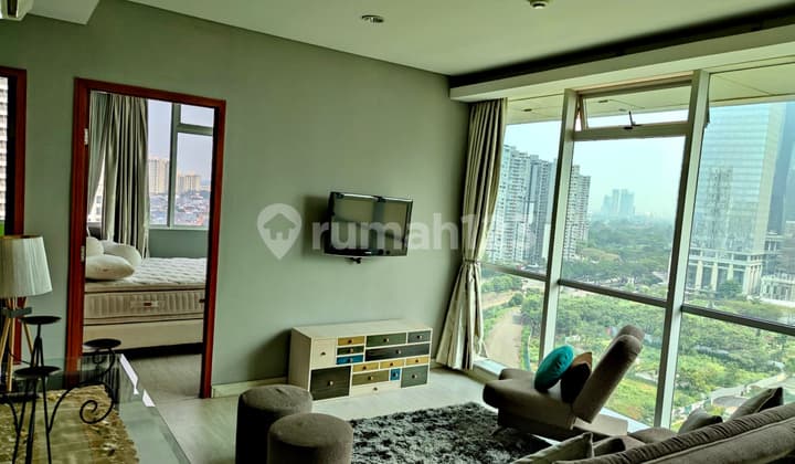 Affordable Apartment at The Kuningan Place, 2Br+1 (65 m²), Fully Furnished, Ultima Tower, City View (Corner Unit), 1.5M, Kuningan, South Jakarta