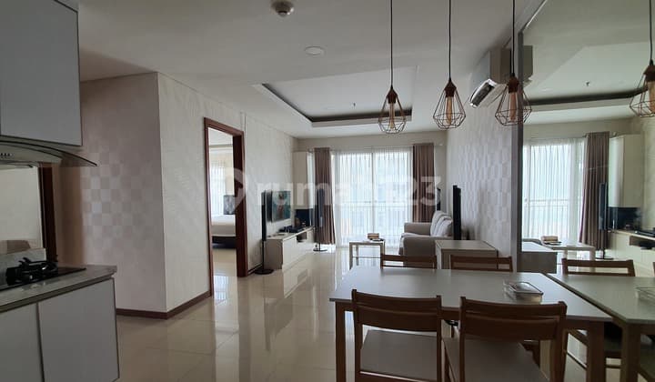 Condominium Green Bay Pluit 2br di huk 82 m2, Furnish bagus