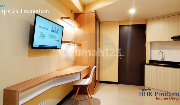 MANTAP, Studio 2jt an Apartemen Rasa HOTEL