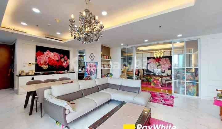 Apartemen Senayan City Residence, Middle Floor, Private Lift, Senayan Golf View