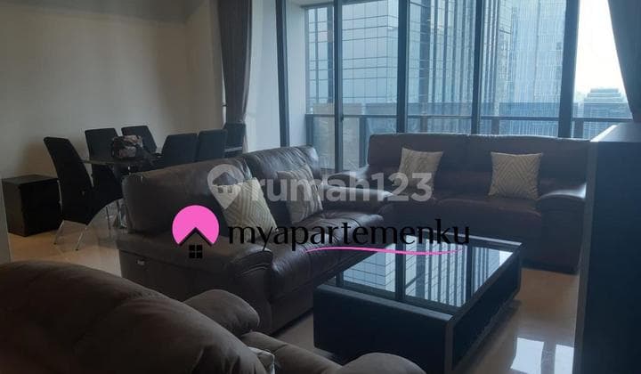 Apartemen 3 BR Furniture Modern di District 8 Senopati Jakarta