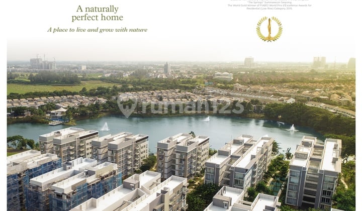 Dijual Apartemen Rainbow Springs Condovillas Type 2BR