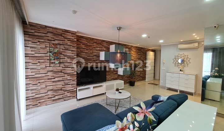 Disewakan 3BR Apartemen Sahid Sudirman Furnished Cantik