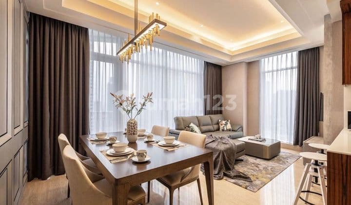 Apartemen South Hill Kuningan Jaksel 2BR Lt30an Furnished (Mar)