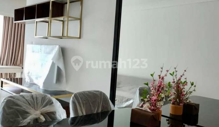 Apartemen Condo Grand Madison 2BR (62,6 m2) Furnished Lantai Sedang, 105 Juta/Tahun, Central Park, Jakarta Barat