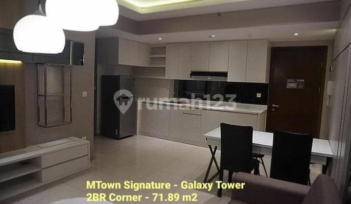 Apartemen 2 Kamar Tidur Furnished Bagus Di M Town Gading Serpong
