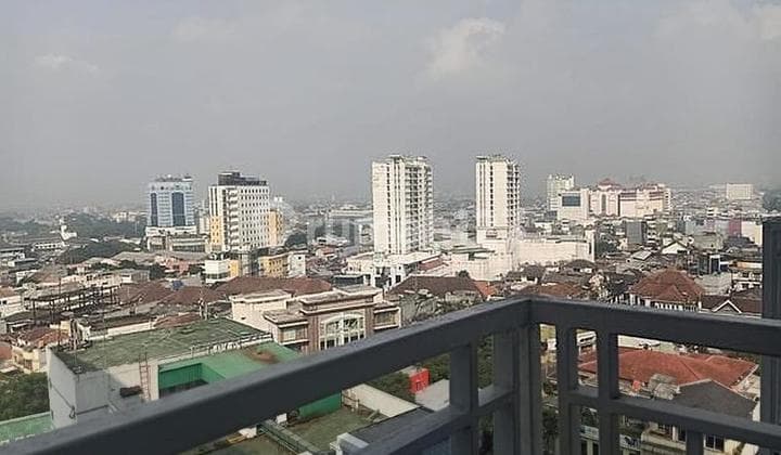 Fully Furnished Apartment with City and Pool View at El Royal Bandung
