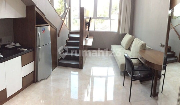 CEPAT & TURUN HARGA APARTEMEN STUDIO DNG LOFT FULLY FURNISHED DI MENTENG