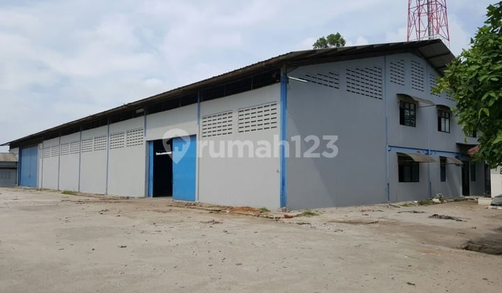 Gudang Siap Pakai 1500m2 PLN gede lokasi Curug Tangerang