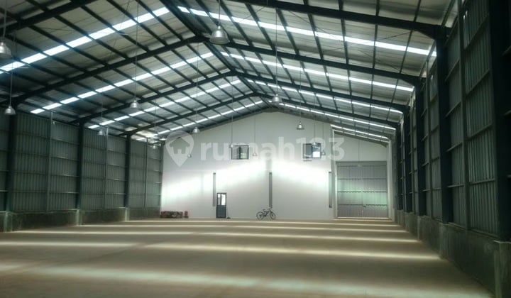 Gudang Siap Pakai 1300 m2 Millenium TigaRaksa Tangerang