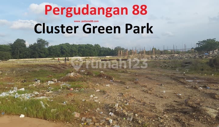 Kavling Gudang siap Bangun Pergudangan 88 Pattene Cluster Green Park