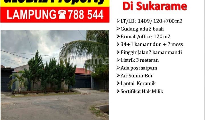 Rumah dan gudang disukarame