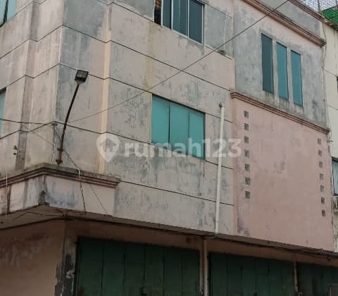 Ruko HOEK Permata Ancol 4 Lantai Termurah / BU dibawah pasaran, Jalan Masuk Muat 3 Truk Container, Parkir Sangat Luas