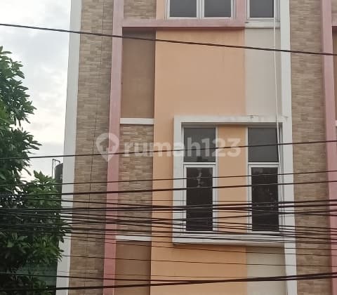 Ruko 4 Lantai, Tanjung Duren Hadap Jalan Raya, LT 86m2, Akses Jalan 3 Mobil, Parkir Depan Ruko Sangat Luas