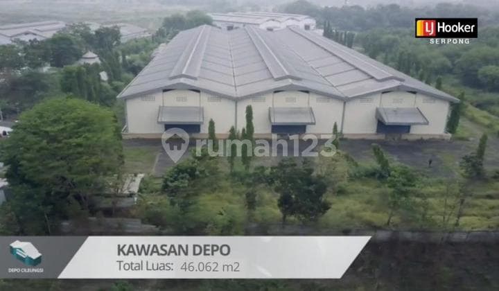 Gudang/ Pabrik Non Limbah, Masuk Kontainer 40 Ft. Cileungsi Bogor