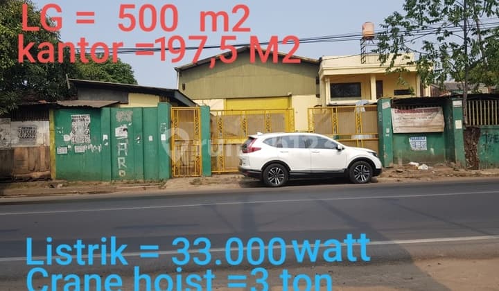 Gudang multi fungsi siap pakai