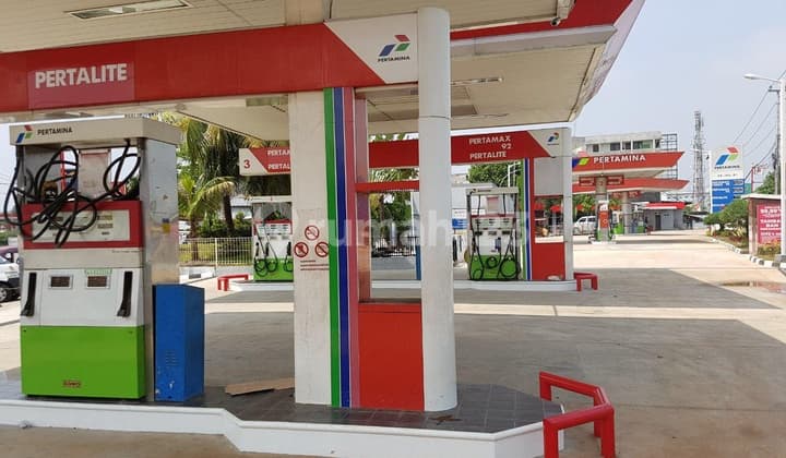 Pom bensin di Kaliabang Bekasi