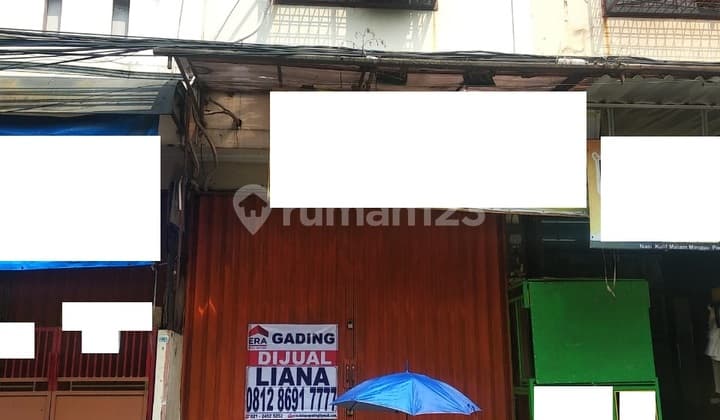 Ruko Lokasi Ok Pinggir Jalan di Pademangan Raya ,Harga OK