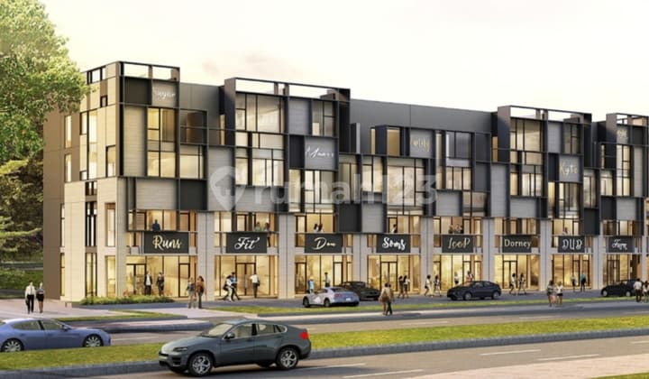 Ruang usaha atau perkantoran di jantung bsd city