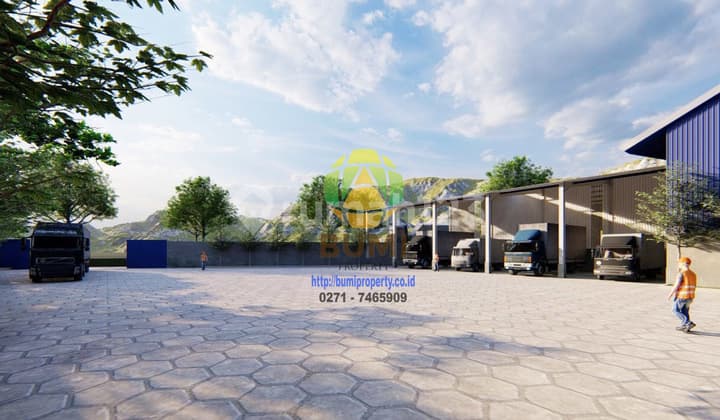 Pabrik zona merah siap pakai