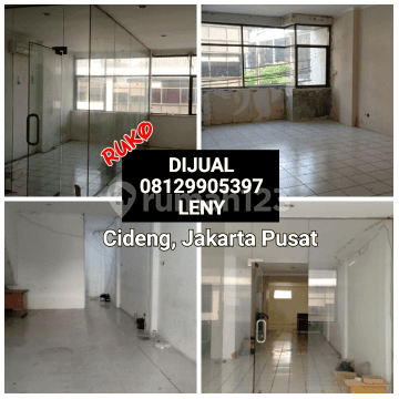 RUKO GANDENG SIAP PAKAI DI ROXY, CIDENG, JAKARTA PUSAT