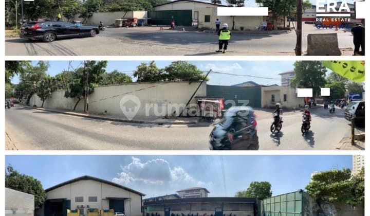 Warehouse by the Road, Good Location, 2-Car Road in Pegangsaan Dua, Good Price