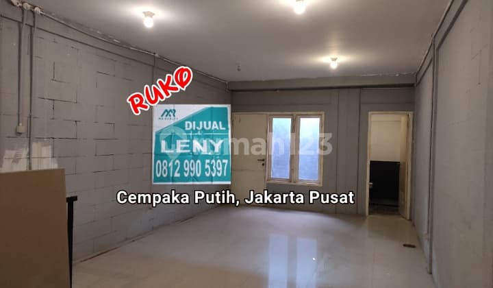 RUKO SIAP PAKAI 3 LANTAI DI CEMPAKA PUTIH, JAKARTA BARAT