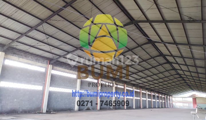 Gudang Siap Pakai Lokasi di Sleman Yogyakarta Luas 3000 Meter