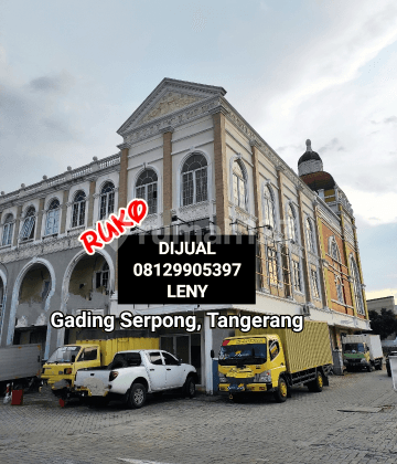 RUKO SIAP PAKAI DI GADING SERPONG, TANGERANG
