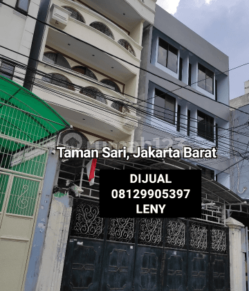 RUKO SIAP PAKAI DI TAMAN SARI, JAKARTA BARAT