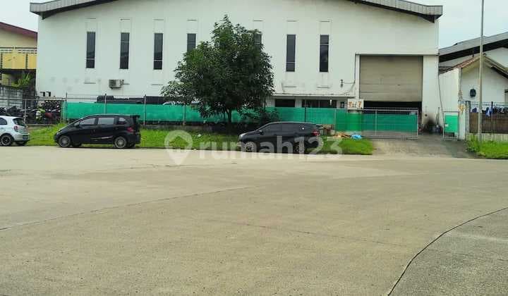 Pergudangan taman tekno Ada bangunan kantor