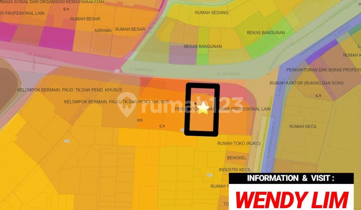 RUANG USAHA di Jl.PROKLAMASI, MENTENG (ZONASI CAMPURAN C1)