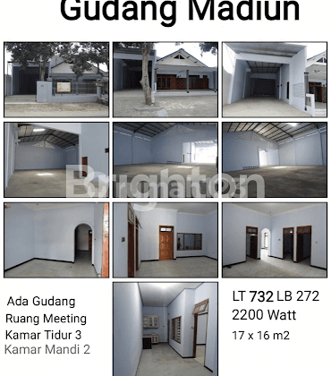 Gudang Di Pusat Kota Madiun