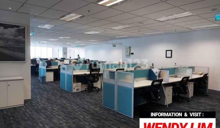 RUANG KANTOR STRATEGIS SIAP PAKAI at SOUTH QUARTER TOWER