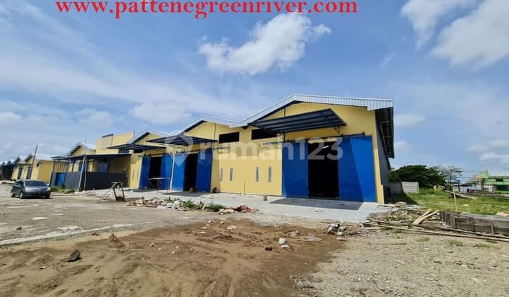 Gudang Baru Posisi HOOK Sudut ada kelebihan tanah Fasum bisa dipakai