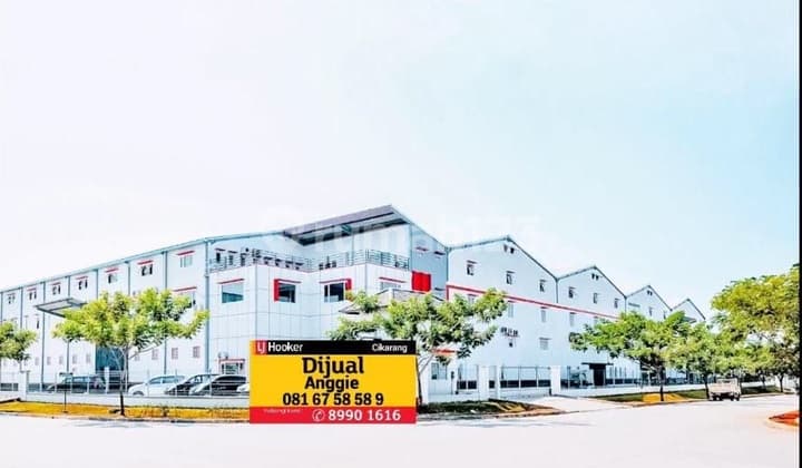GUDANG BAGUS SIAP HUNI STRATEGIS DEKAT DENGAN TOL LIPPO CIKARANG
