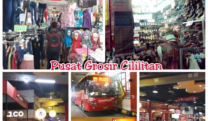 Dijual Murah Kios Pusat Grosir Cililitan Lantai Dasar