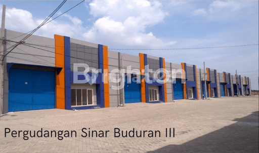 GUDANG SINAR BUDURAN III LOKASI STRATEGIS DEKAT TOL & BEBAS BANJIR