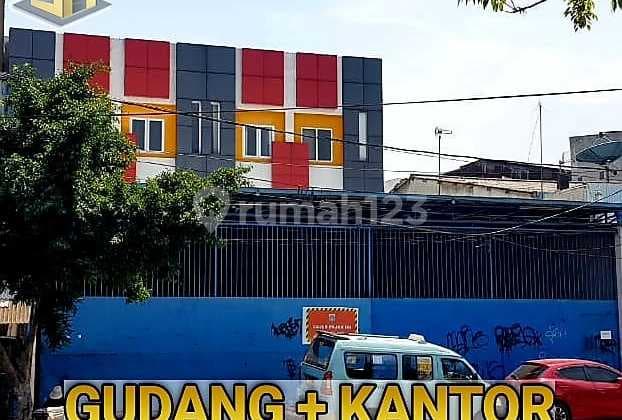 BUTUH CEPAT GUDANG - KANTOR DIBAWAH NJOP ZONASI KOMERSIL MUAT CONTAINER 40 Feet