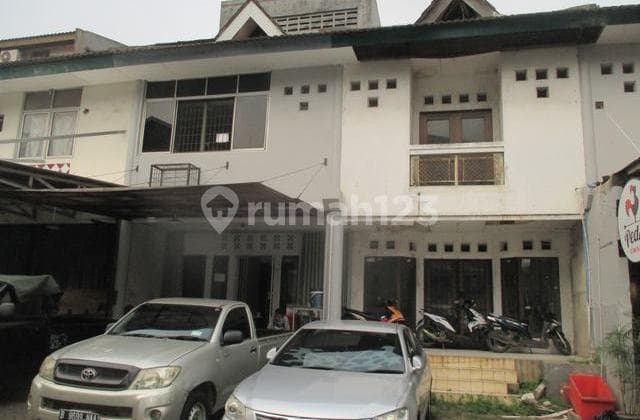 ruko tampak dua muka depan dan belakang parkir luas, strategis, murah siap huni, cocok buat usaha, griya loka bsd city