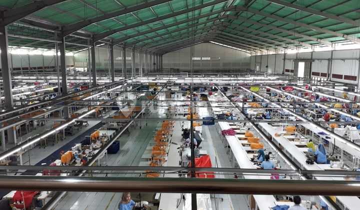 Pabrik Garmen Bagus Dan Luas Di Sukadanau Cikarang Barat