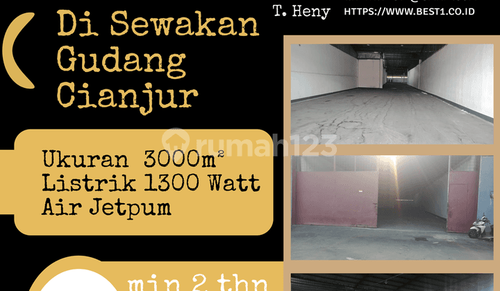 Cianjur Warehouse Area 3000m²
