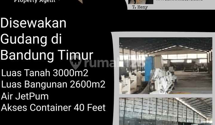 Gudang di Bandung Timur